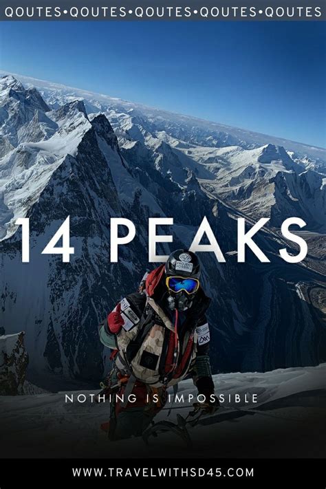 14 Peaks: Nothing Is Impossible Poster