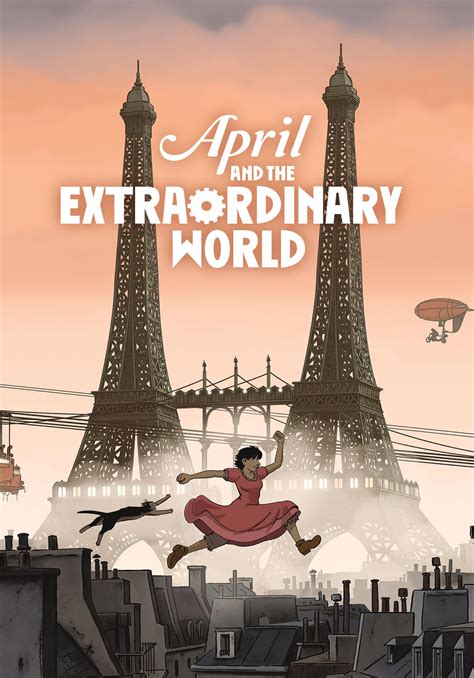 April and the Extraordinary World Poster