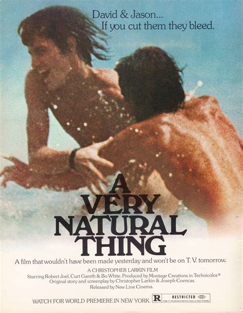 A Very Natural Thing Poster