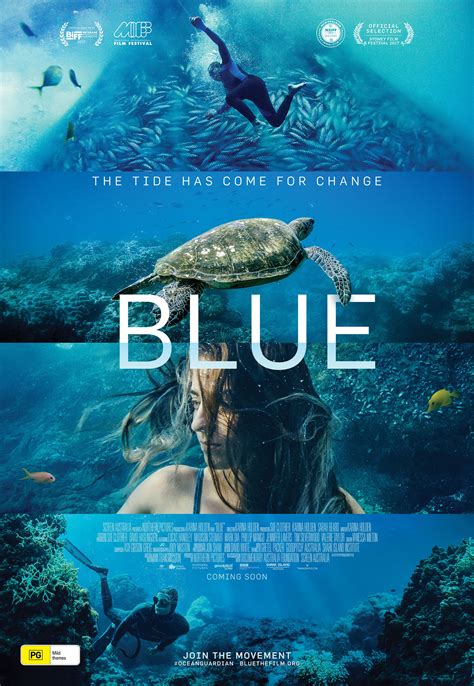 Blue Poster