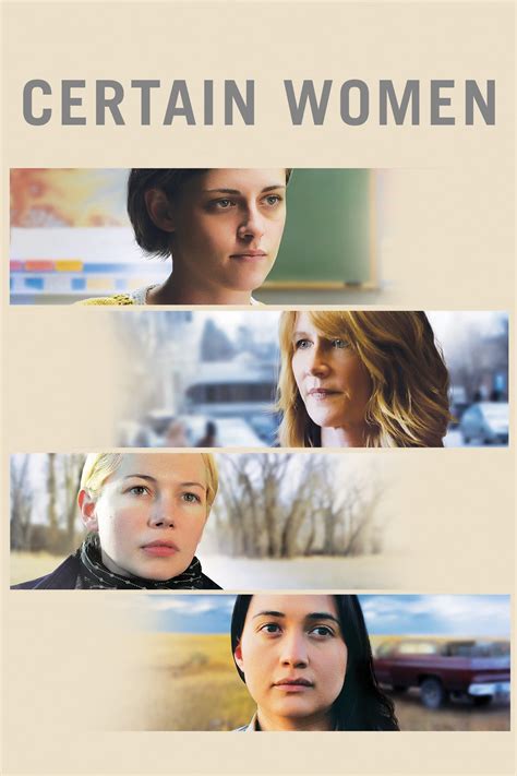 Certain Women Poster