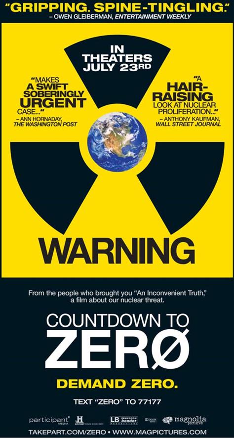Countdown to Zero Poster