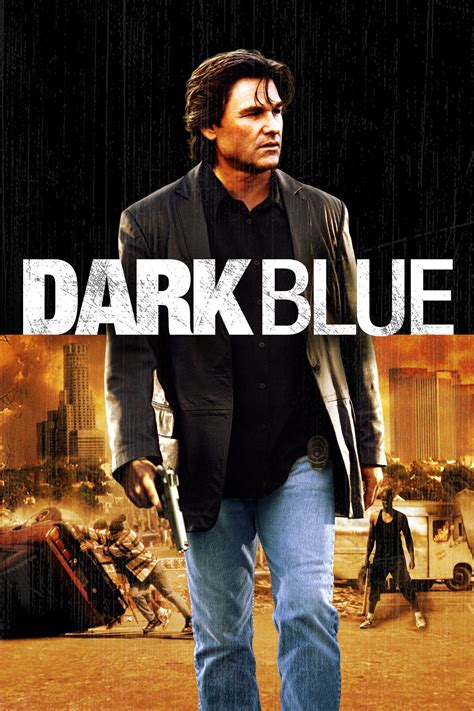 Dark Blue Poster