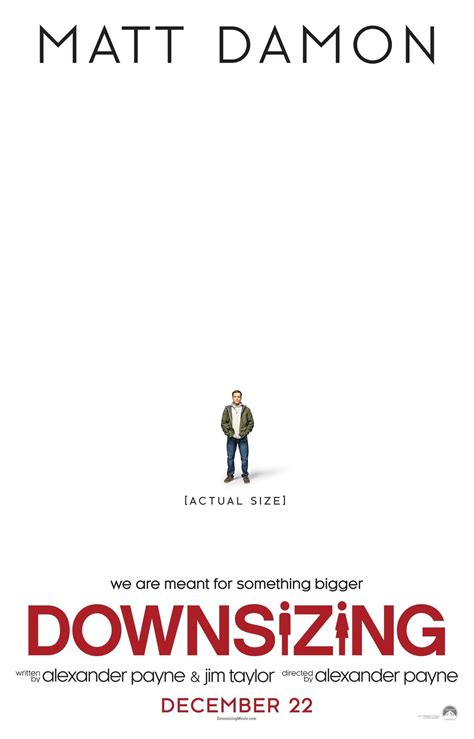 Downsizing Poster