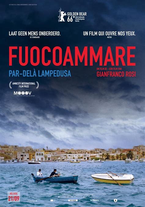 Fire at Sea Poster
