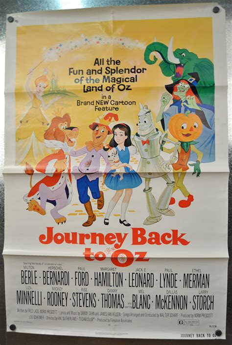 Journey Back to Oz Poster