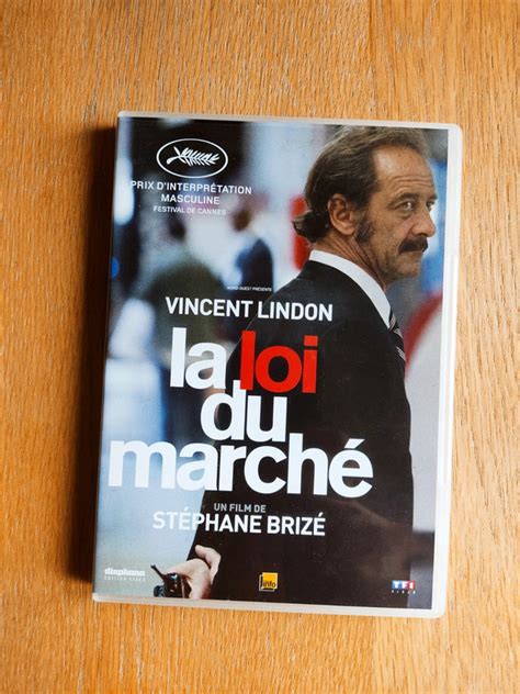 La Loi du marché Poster
