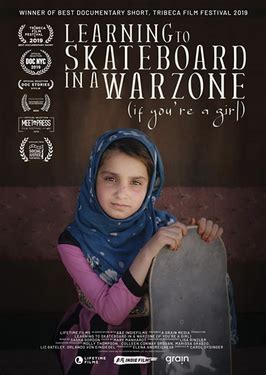 Learning to Skateboard in a Warzone: If You're a Girl Poster