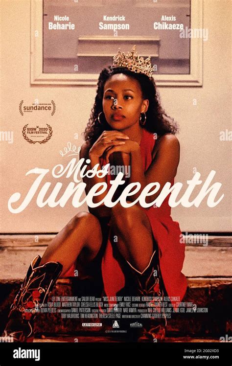 Miss Juneteenth Poster