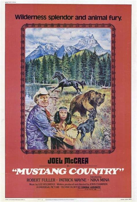 Mustang Country Poster