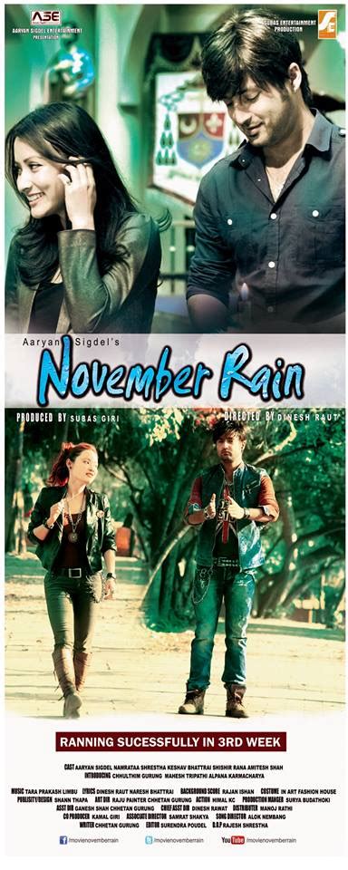 November Rain Poster