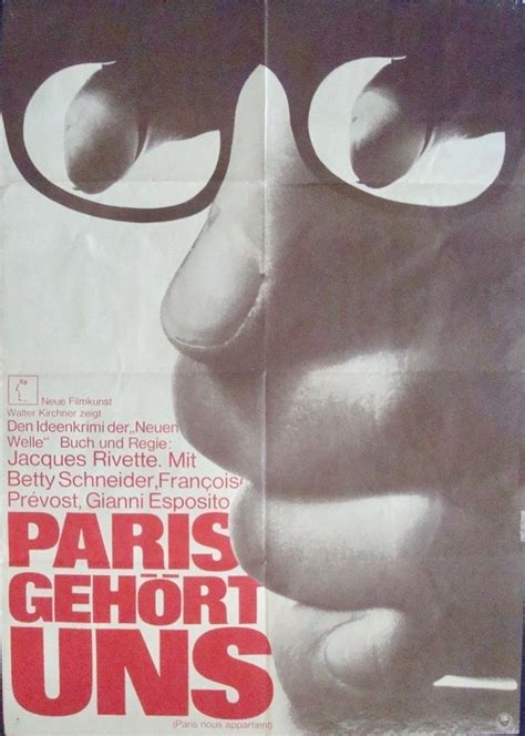 Paris Belongs to Us Poster