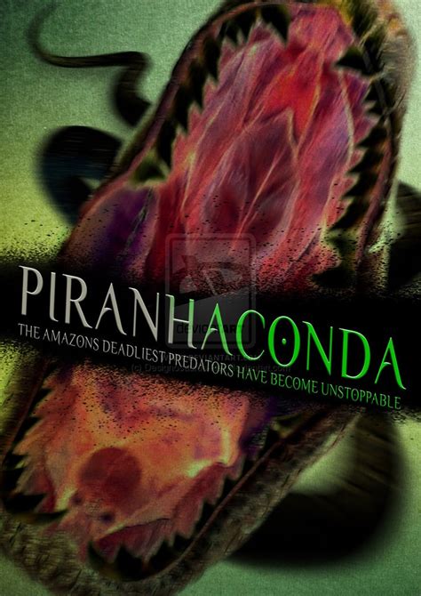 Piranhaconda Poster