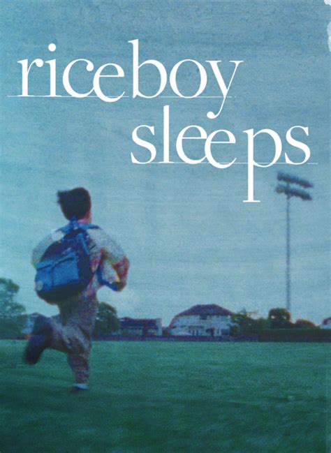Riceboy Sleeps Poster