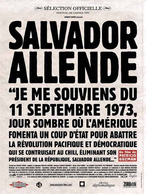 Salvador Allende Poster