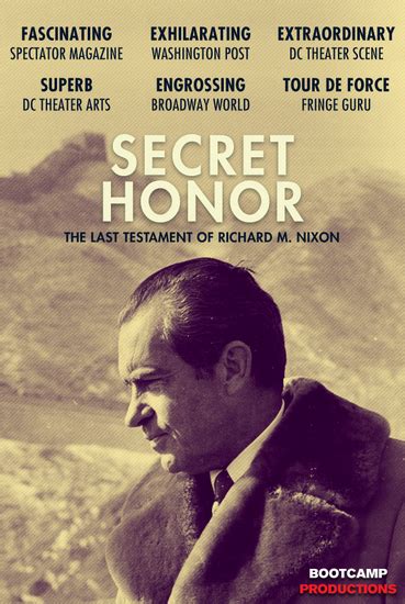 Secret Honor Poster