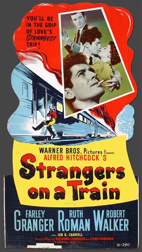 Strangers on a Train Poster