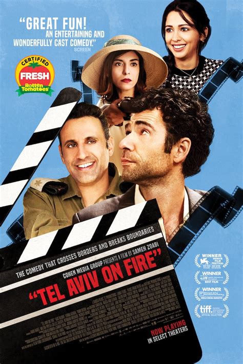 Tel Aviv on Fire Poster