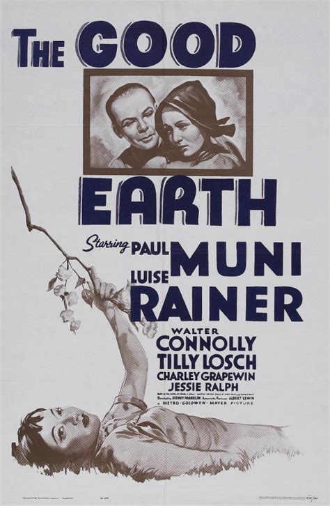 The Good Earth Poster