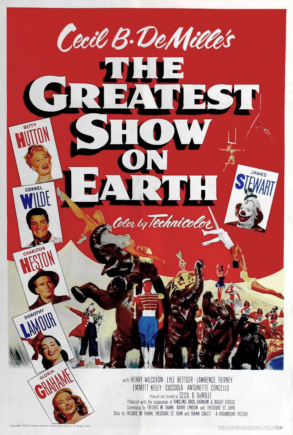 The Greatest Show on Earth Poster