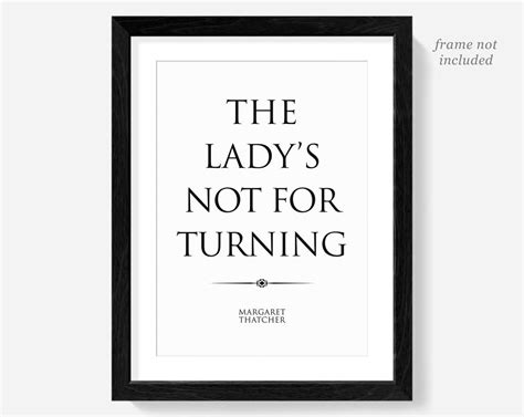 The Lady's Not for Turning Poster
