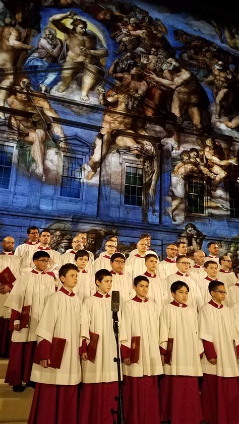 The Sistine Chapel Choir Poster