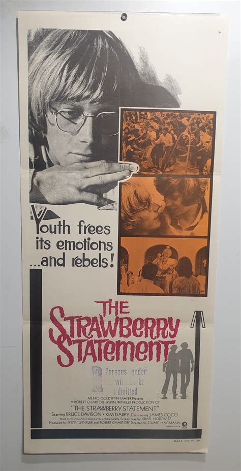 The Strawberry Statement Poster