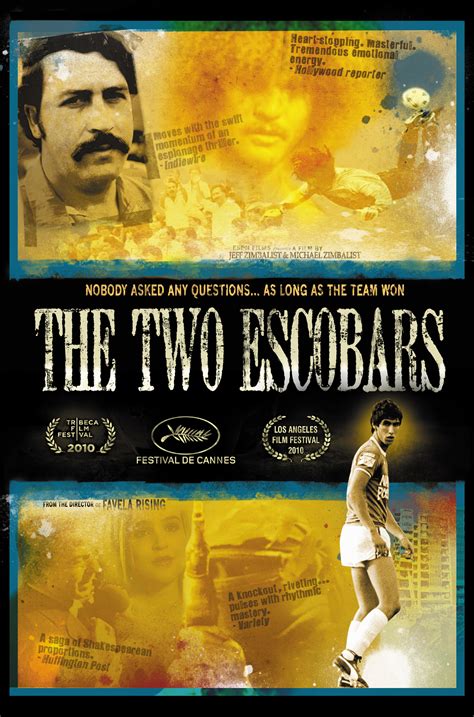 The Two Escobars Poster