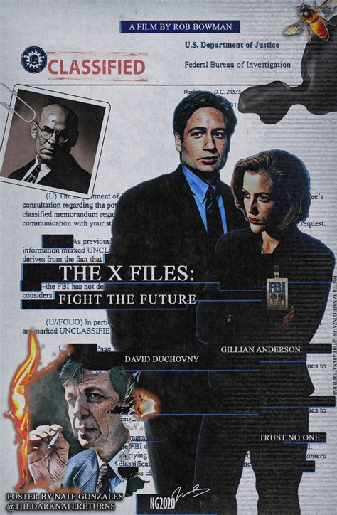 The X-Files: Fight the Future Poster