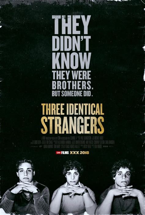 Three Identical Strangers Poster