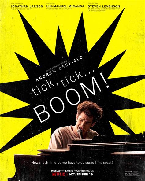 Tick, Tick... Boom! Poster
