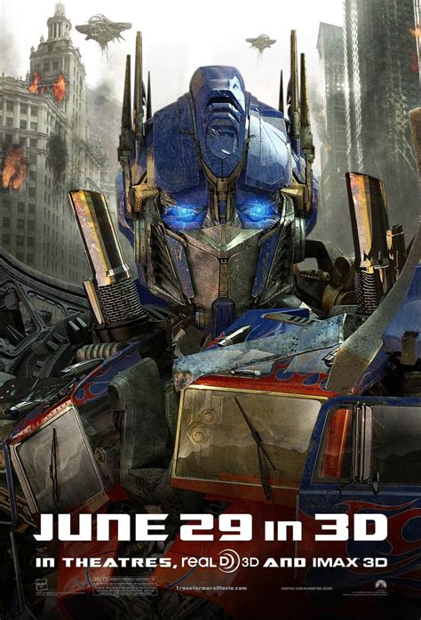 Transformers: Dark of the Moon Poster