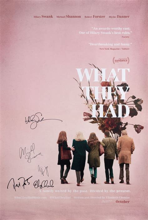 What They Had Poster