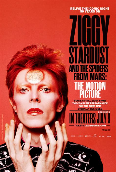 Ziggy Stardust and the Spiders from Mars Poster